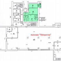 Торговая площадь, 61.6 м²