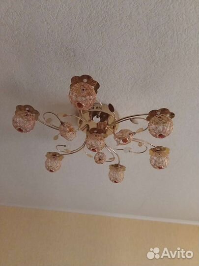 Продам люстры потолочные бу