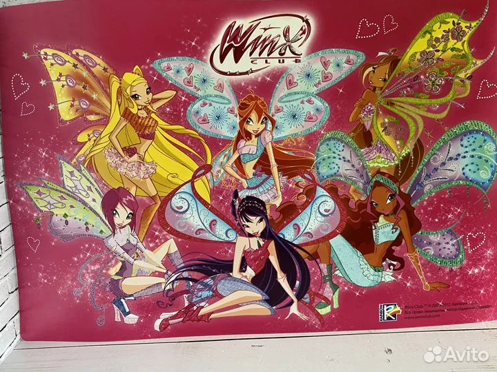 Плейсмат коврик на стол Winx