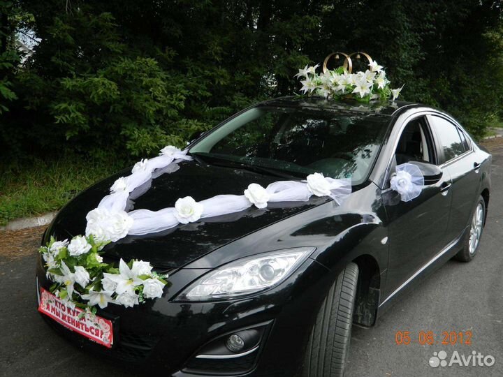Прокат свадебных колец и украшений на авто