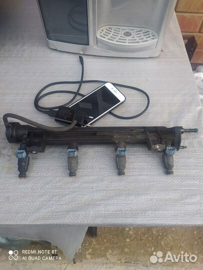 Топливная рампа Sonata ef g4jp с проводкой