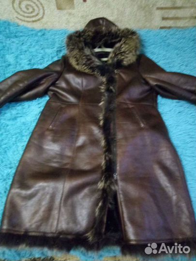 Дубленка женская р-р 56-58