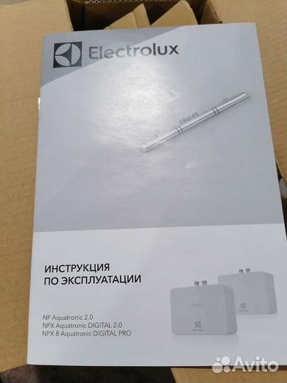 Проточный водонагреватель Electrolux