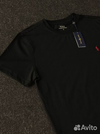 Футболка Polo Ralph Lauren черная новая