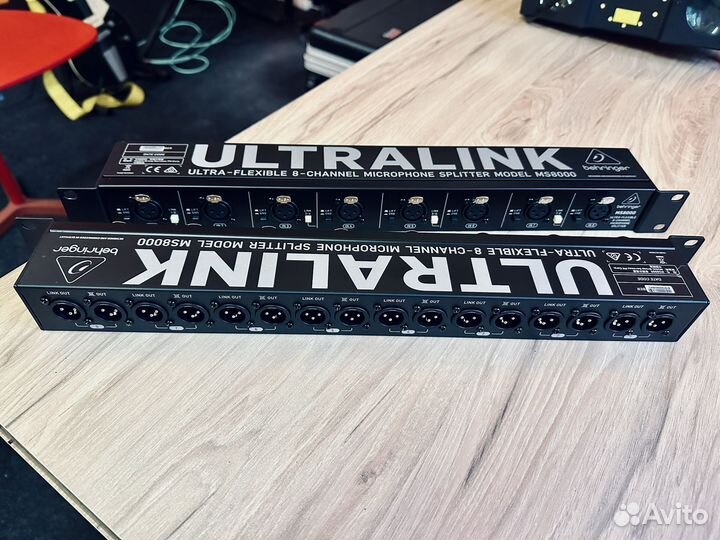 Behringer MS8000 - микрофонный сплиттер 1 штука