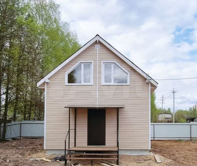 Дом 80 м² на участке 6,9 сот.