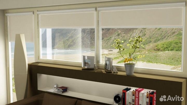 Рулонные шторы новые