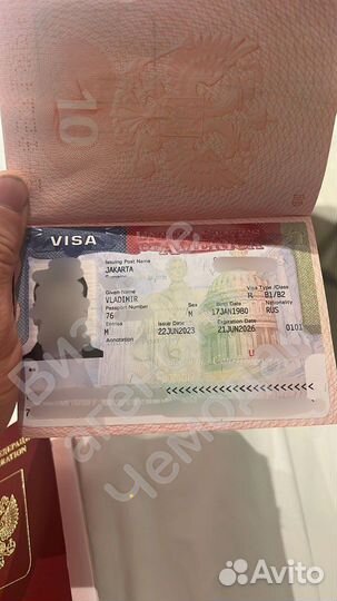 Виза в США (Бот входит в стоимость)