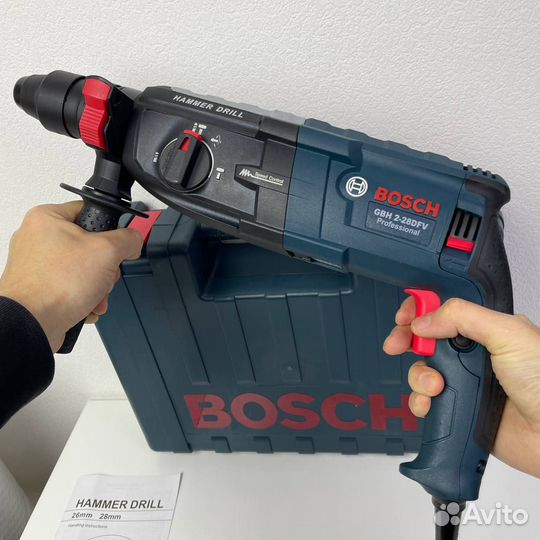 Перфоратор bosch 2-28 с быстросъёмным патроном