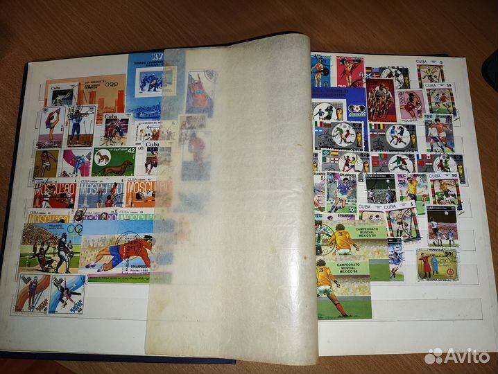 Альбом с марками СССР