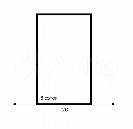 Участок 8 сот. (ИЖС)