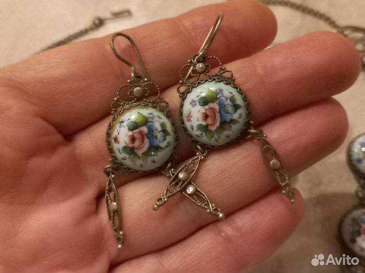 Серьги пусеты СССР 70е