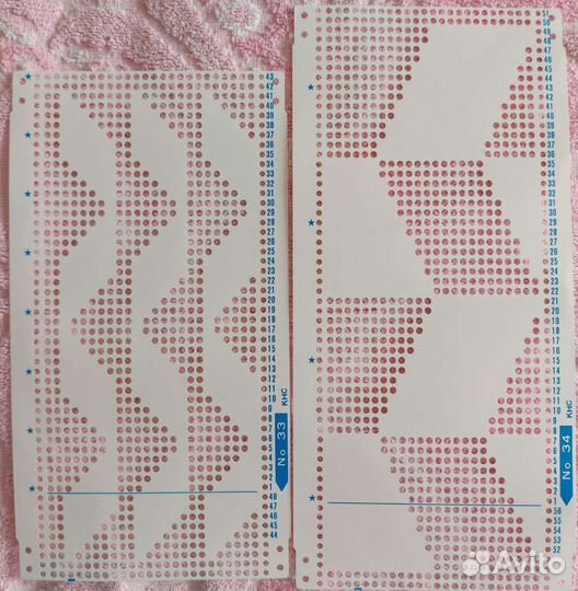 Набор перфокарт к 1-фонт. сменнику Brother