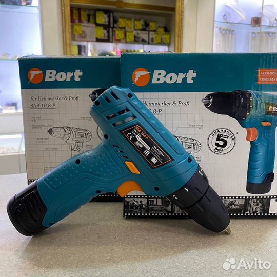 Дрель-шуруповерт аккумуляторная Bort BAB-10,8-P