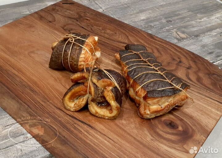 Филе палтуса горячего копчения #halibut fillet