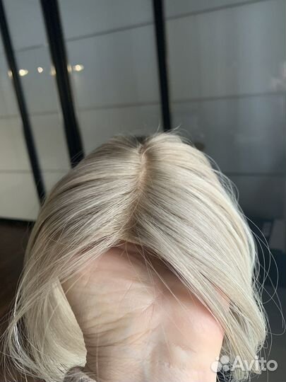 Накладка из натуральных волос