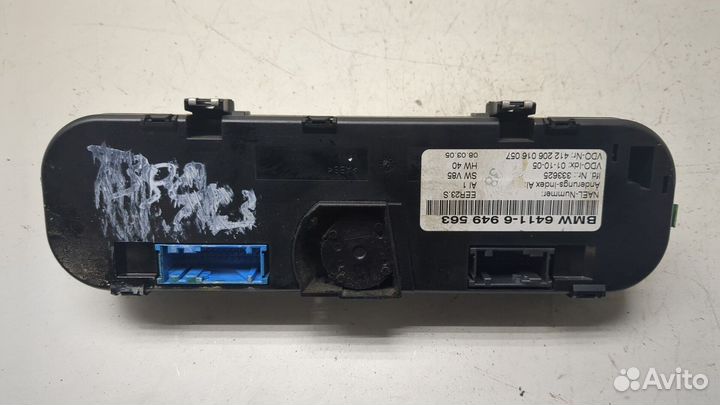 Переключатель отопителя BMW Z4 E85, 2005