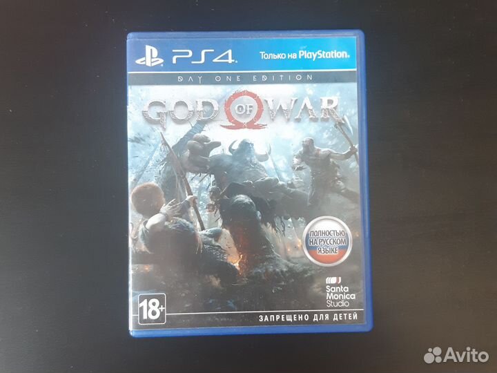 God of war 2018 ps4 диск