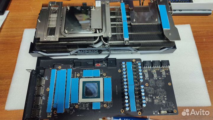 Замена термопрокладок