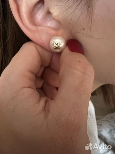 Серьги Chanel