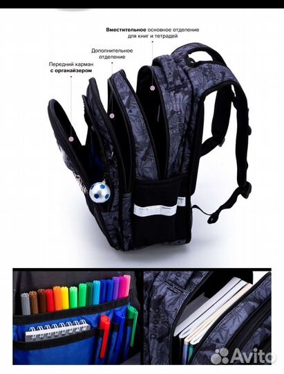 Рюкзак школьный новый