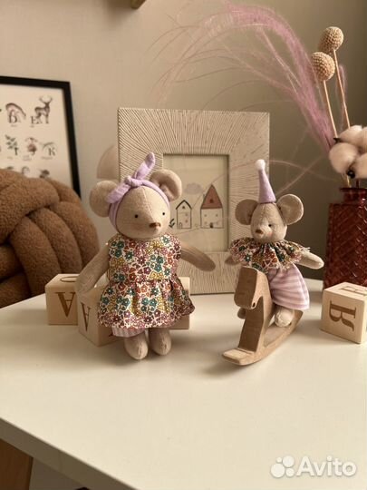 Мышки в стиле Maileg семейка