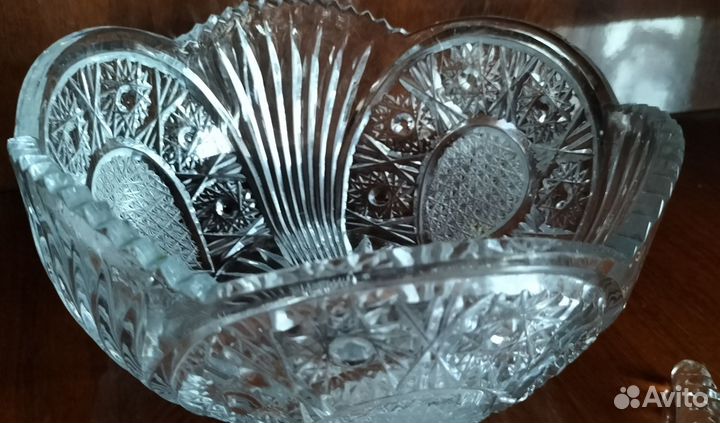 Хрустальная посуда бу