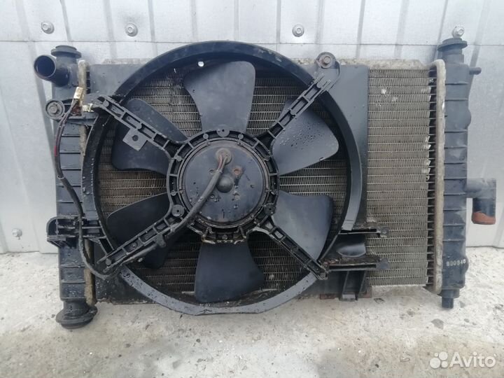 Вентилятор охлаждения двигателя Дэу Матиз