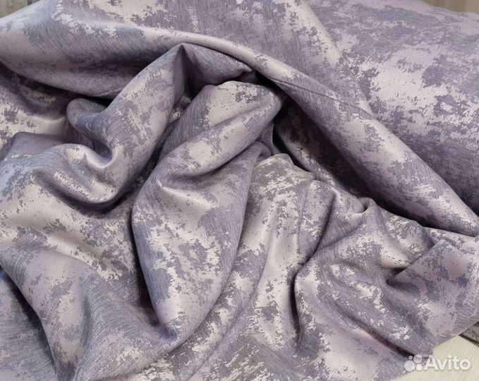 Ткань для штор софт мрамор