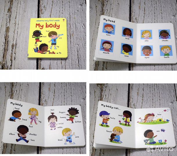 Набор книг Usborne Very First Words