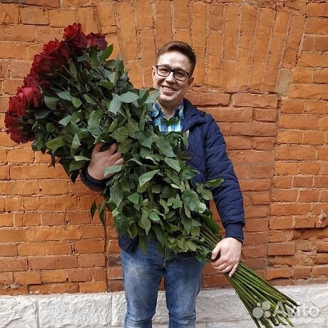 Букеты из 101 розы, 51 розы, 25 роз, с доставкой