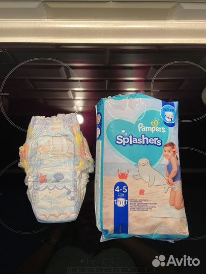 Подгузники для плавания Pampers, Huggies, HH