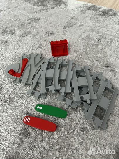 Lego duplo поезд на паровой тяге