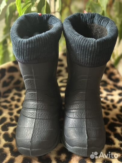 Детские резиновые сапоги lemigo 22