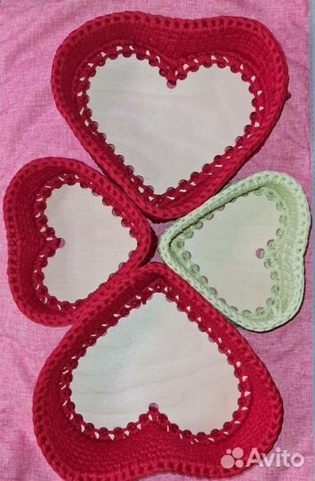 Корзинка из трикотажной пряжи