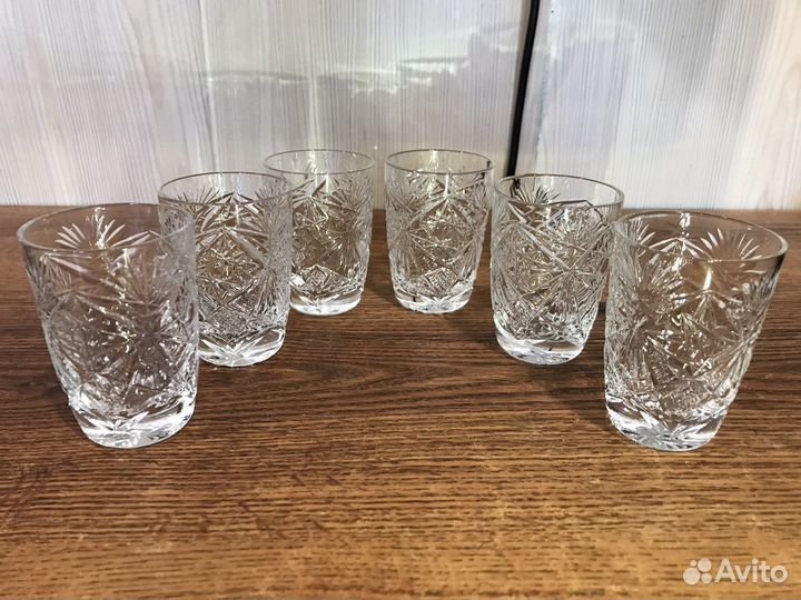 Хрусталь Фужеры Рюмки СССР