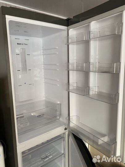 Холодильник LG GA-B379slul, графитовый