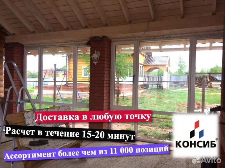 Пластиковые окна, новые, с завода, под заказ