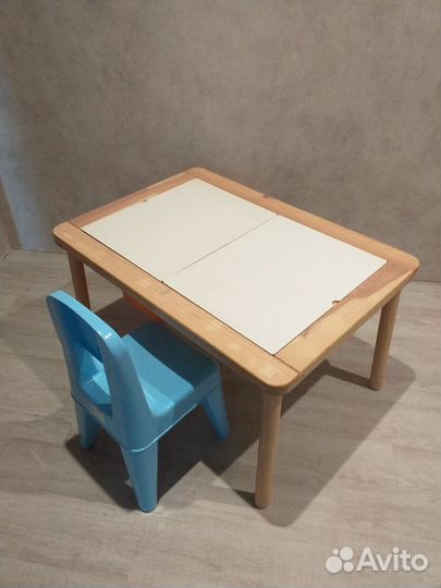 Детский стол и стул IKEA