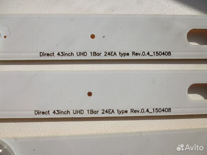 Новая подсветка для LG 43UH619V,43UF640V