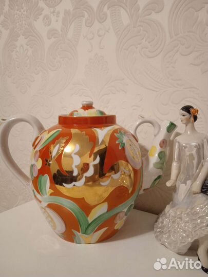 Чайник заварочный фарфоровый СССР