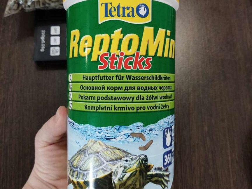 Tetra ReptoMin 100g корм для водных черепах