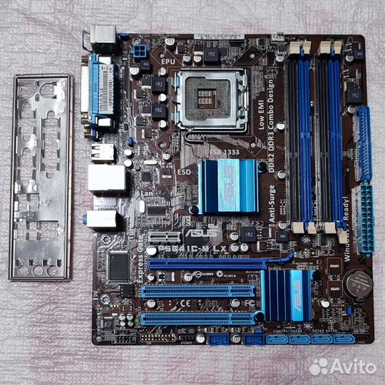 Материнская плата Asus P5C41C-M LX LGA775