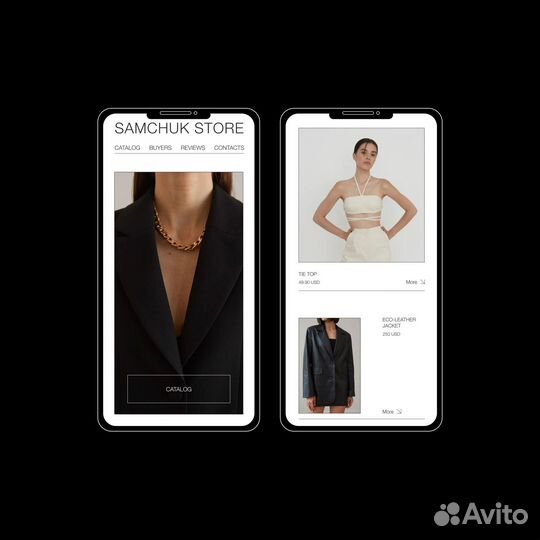 Сайт на Таплинк (Taplink), Тильда (Tilda), Визуал