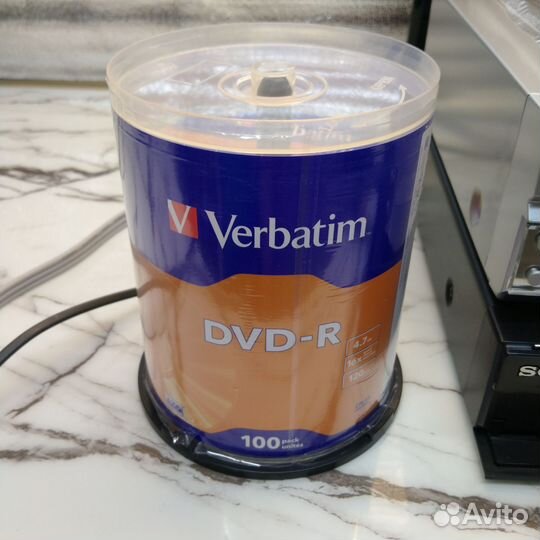 Для Оцифровки Диск DVD-R Verbatim Taiwan Поштучно