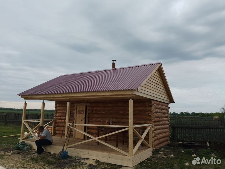 Срубовая баня под ключ