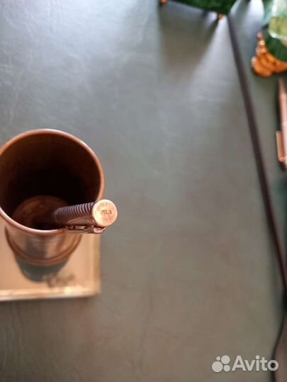 Серебряная шариковая ручка 925 проба вес 13,3 гр