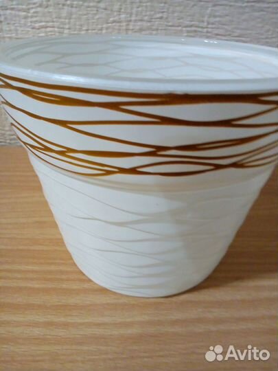 Кашпо стеклянное для орхидеи