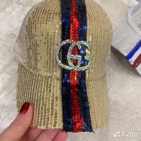 Новая Бейсболка для девочки Gucci