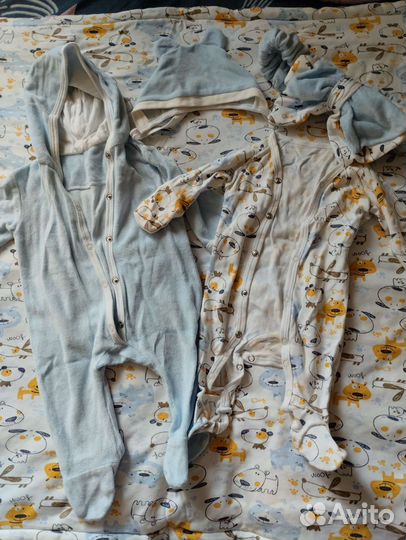 Комплект на выписку для мальчика весна